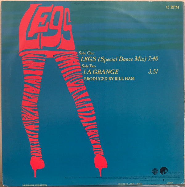 ZZ Top : Legs (12", Single)