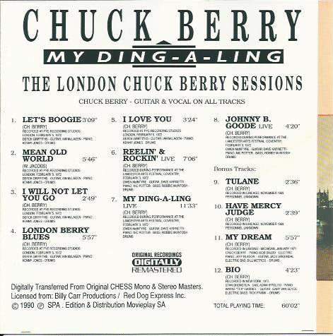 Chuck Berry : My Ding-A-Ling - The London Chuck Berry Sessions (CD, RE, RM)