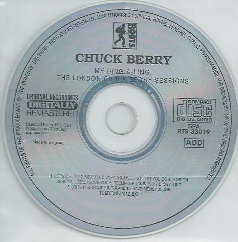 Chuck Berry : My Ding-A-Ling - The London Chuck Berry Sessions (CD, RE, RM)