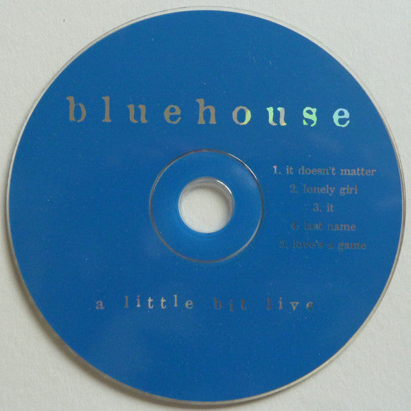 Bluehouse* : A Little Bit Live (CD, EP)