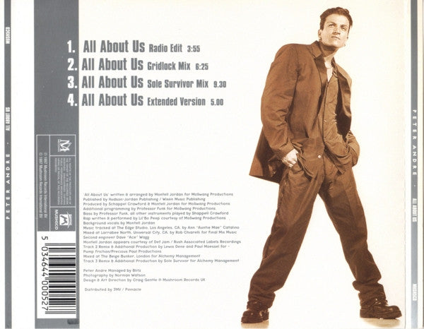 Peter Andre : All About Us (Minimax, Single, CD1)