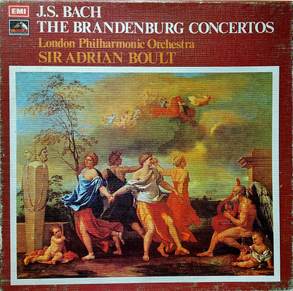 J.S. Bach*, London Philharmonic Orchestra, Sir Adrian Boult : The Brandenburg Concertos (Box + 2xLP, Album)