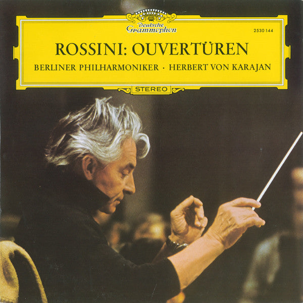 Rossini* - Berliner Philharmoniker · Herbert von Karajan : Ouvertüren (LP, RE)