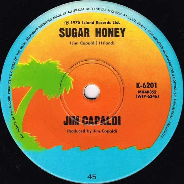 Jim Capaldi : Love Hurts (7", Single)