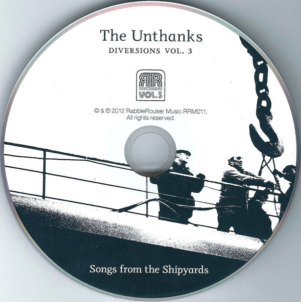 The Unthanks : Diversions Vol. 3 - Songs From The Shipyards (CD, Album)