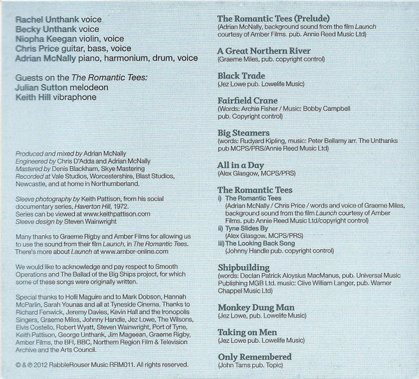 The Unthanks : Diversions Vol. 3 - Songs From The Shipyards (CD, Album)