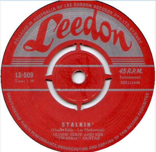 Duane Eddy And His "Twangy" Guitar* : Rebel-'Rouser / Stalkin' (7", Single)