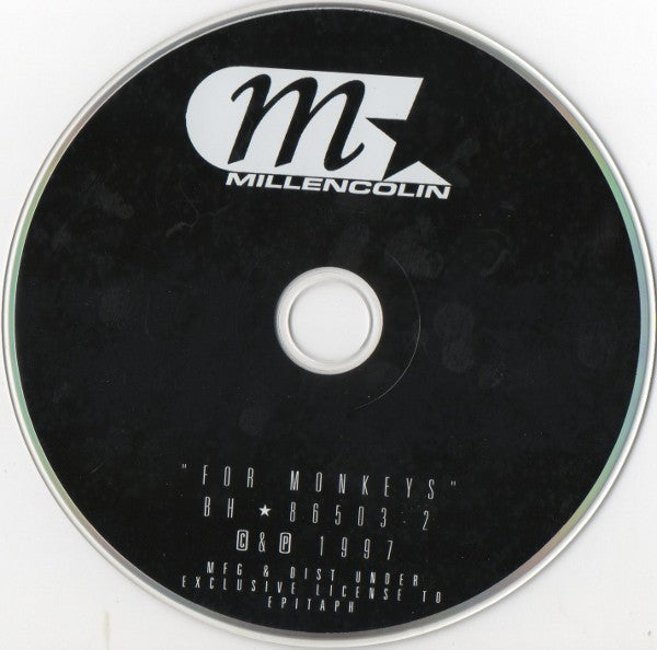 Millencolin : For Monkeys (CD, Album)
