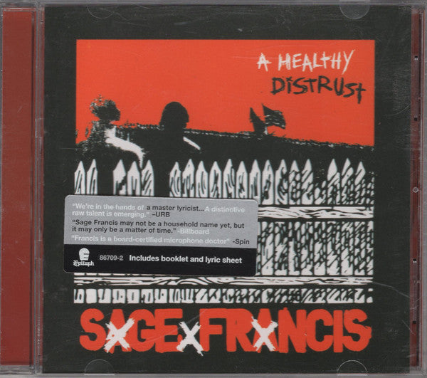 Sage Francis : A Healthy Distrust (CD, Album)