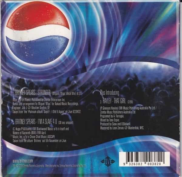 Britney Spears : We'll Take You There (CD, Promo)
