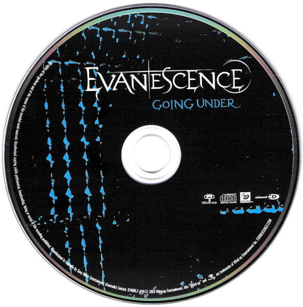 Evanescence : Going Under (CD, Single, Enh)