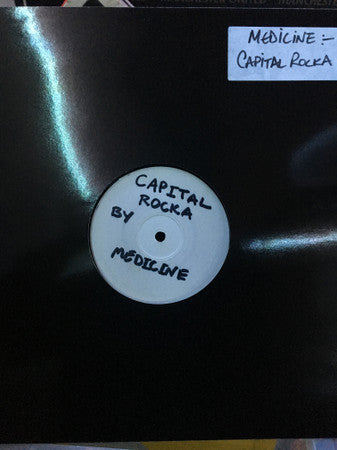 Medicine8 : Capital Rocka / Escape From Agga (12", S/Sided, W/Lbl)