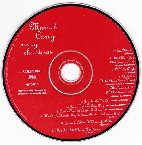 Mariah Carey : Merry Christmas (CD, Album, SMA)