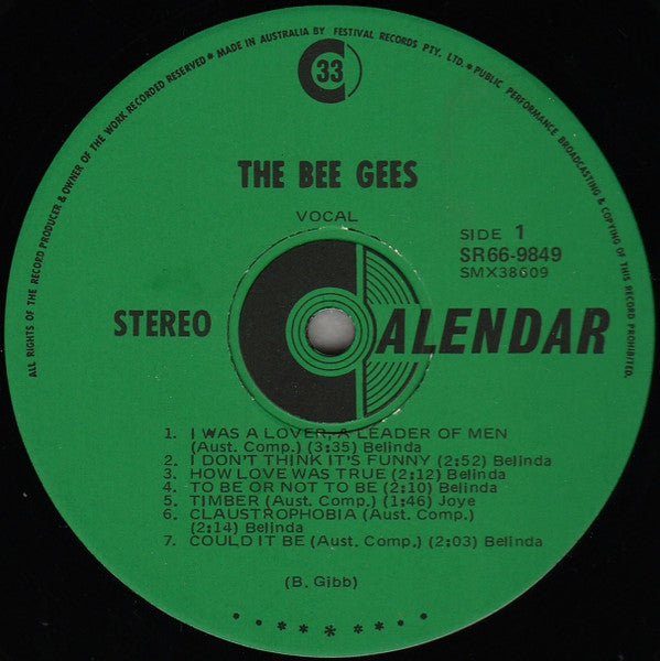The Bee Gees* : The Bee Gees (LP, Comp)