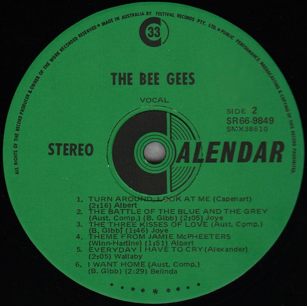 The Bee Gees* : The Bee Gees (LP, Comp)