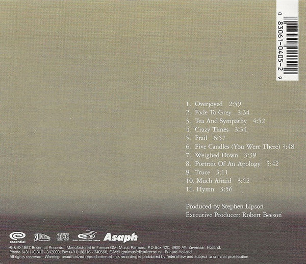 Jars Of Clay : Much Afraid (CD, Album)