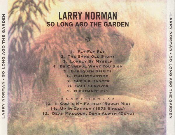 Larry Norman : So Long Ago The Garden (CD, Album)