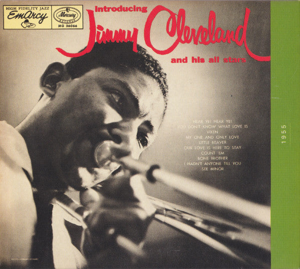 Jimmy Cleveland And His All Stars : Introducing Jimmy Cleveland And His All Stars (CD, Album, Mono, Ltd, RE, RM)