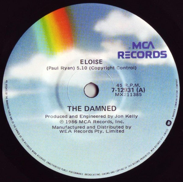 The Damned : Eloise (7", Single)