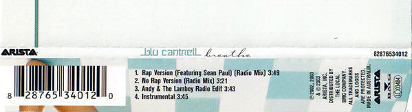 Blu Cantrell : Breathe (CD, Maxi)