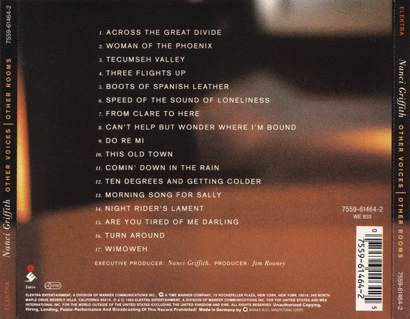 Nanci Griffith : Other Voices | Other Rooms (CD, Album)