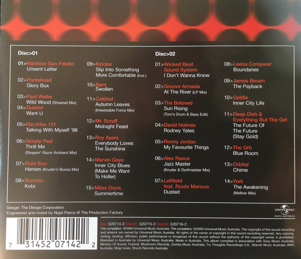 Various : The Late Night Mix (2xCD, Comp, Mixed)