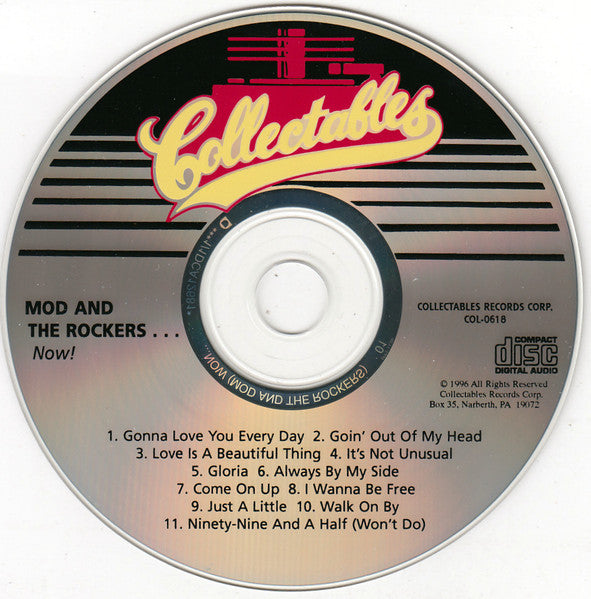 Mod And The Rockers : Now (CD, Album, RE)