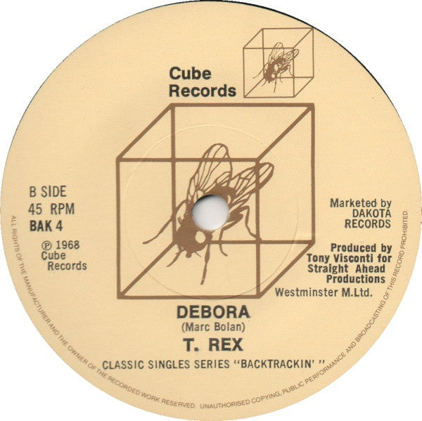 Marc Bolan / T. Rex : Get It On / Debora (7", Single, RE)