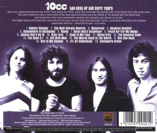 10cc : The Best Of The Early Years (CD, Comp, RE)