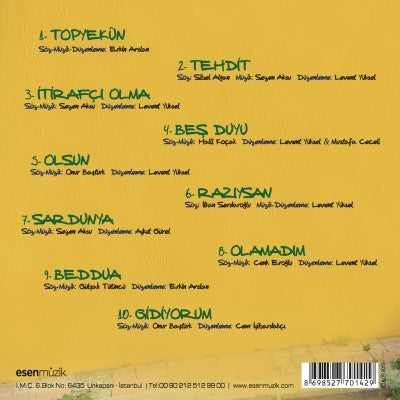 Levent Yüksel : Topyekün (CD, Album)