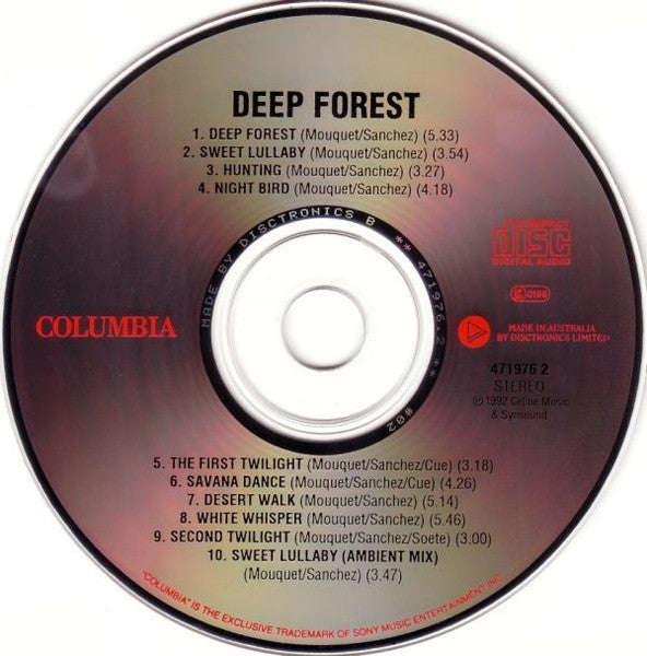 Deep Forest : Deep Forest (CD, Album)