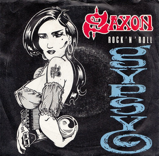 Saxon : Rock 'N' Roll Gypsy (7", Single)