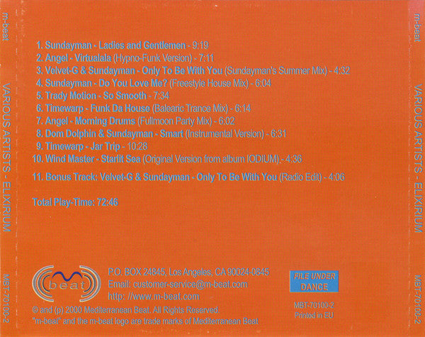Various : Elixirium (CD, Comp, Mixed)