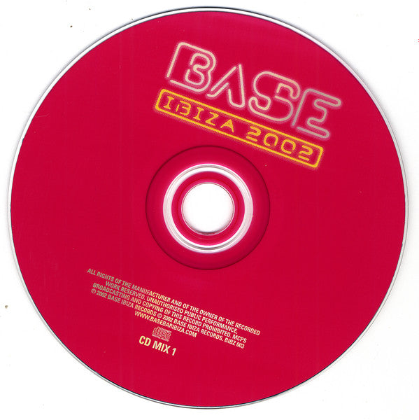 Various : Base Ibiza 2002 (2xCD, Mixed)