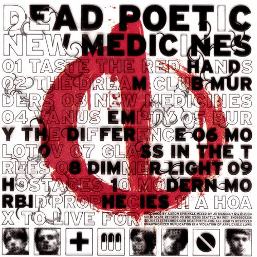 Dead Poetic : New Medicines (CD, Album)