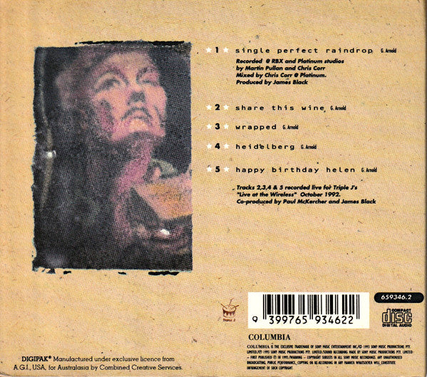 Things Of Stone & Wood : Single Perfect Raindrop (CD, EP)