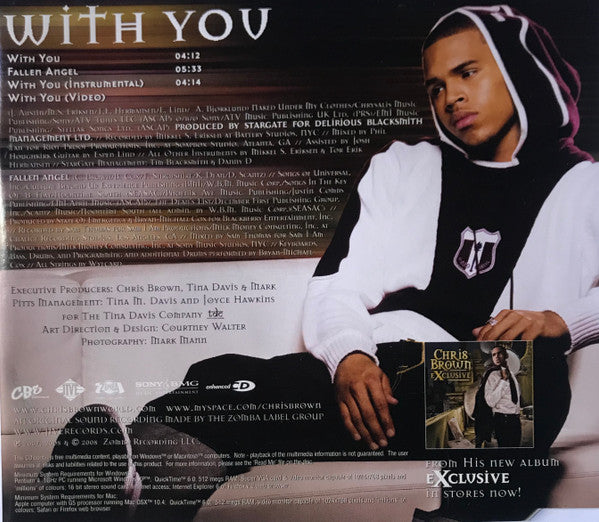 Chris Brown (4) : With You (CD, Single, Enh)