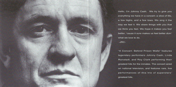 Johnny Cash : A Concert: Behind Prison Walls (CD, Album)