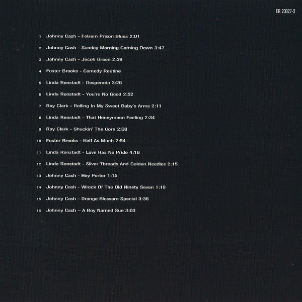 Johnny Cash : A Concert: Behind Prison Walls (CD, Album)