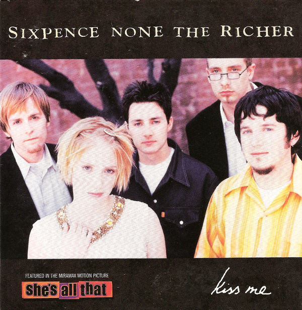 Sixpence None The Richer : Kiss Me (CD, Single)