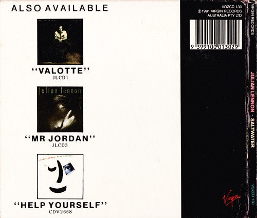 Julian Lennon : Saltwater (CD, EP)