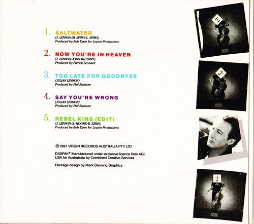 Julian Lennon : Saltwater (CD, EP)