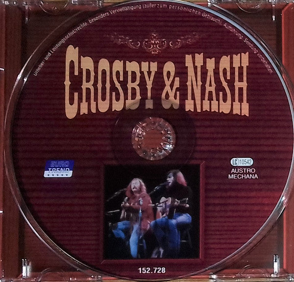 Crosby & Nash : Crosby & Nash (CD, Album, RE)