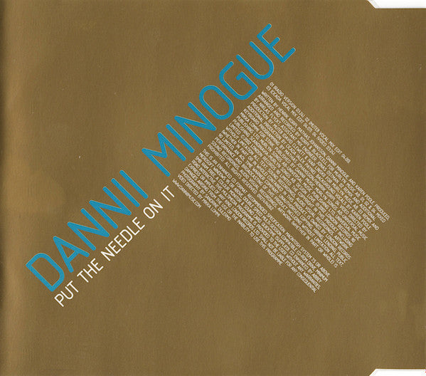 Dannii Minogue : Put The Needle On It (CD, Single, Enh, CD1)