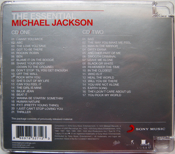 Michael Jackson : The Essential Michael Jackson (2xCD, Comp, RE, Sup)