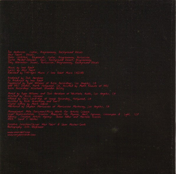 Ima Robot : Ima Robot (CD, Album, Enh)