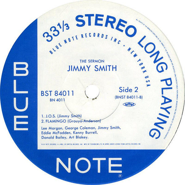 Jimmy Smith : The Sermon! (LP, Album, Ltd, RE)