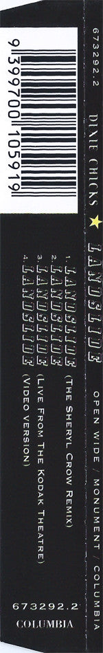 Dixie Chicks : Landslide (CD, Maxi, Enh)