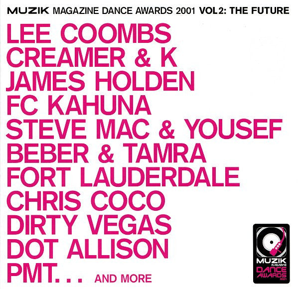 Various : Muzik Magazine Dance Awards 2001 Vol 2: The Future (CD, Comp)