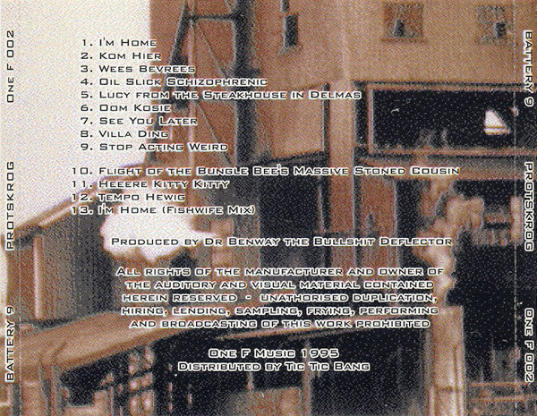 Battery 9 : Protskrog (CD, Album)